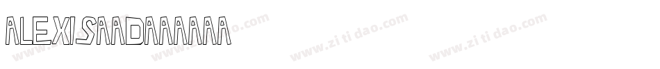 Alexis 3D字体转换